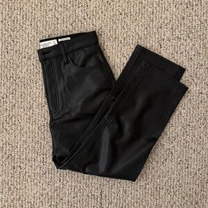 Abercrombie & Fitch Vegan Leather Pants